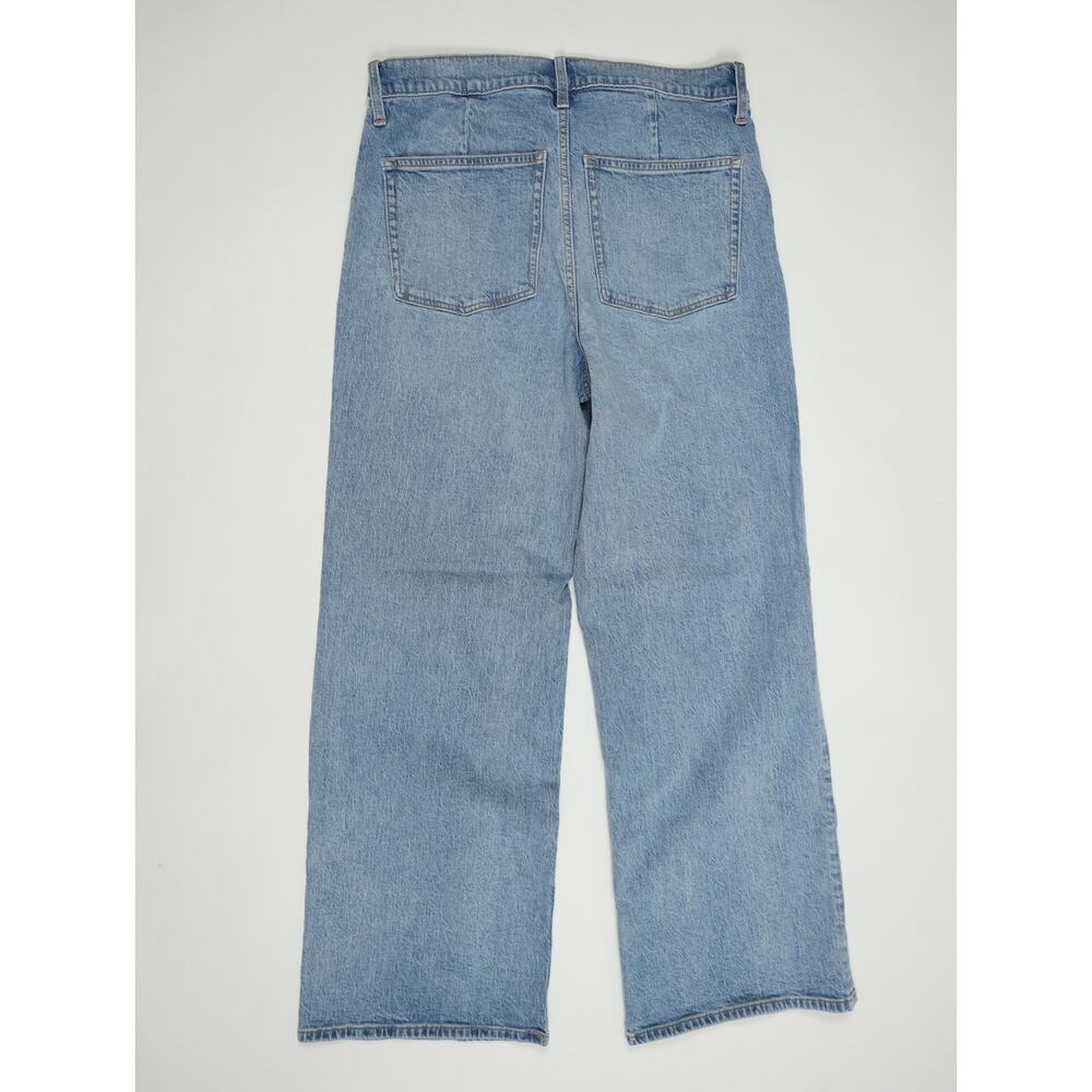J. Crew Light-Blue High-Rise Wide-Leg Jeans - Picture 7 of 14